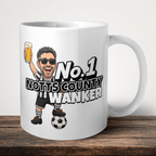 Notts County No.1 Wanker Football Mug