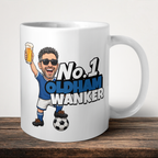 Oldham No.1 Wanker Football Mug