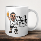 Port Vale No.1 Wanker Football Mug