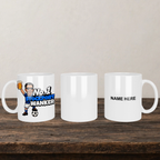 Stockport County No.1 Wanker Football Mug