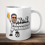 Tranmere Rovers No.1 Wanker Football Mug