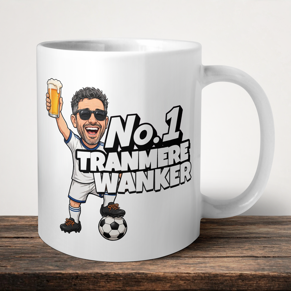 Tranmere Rovers No.1 Wanker Football Mug