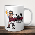 West Ham No.1 Wanker Football Mug