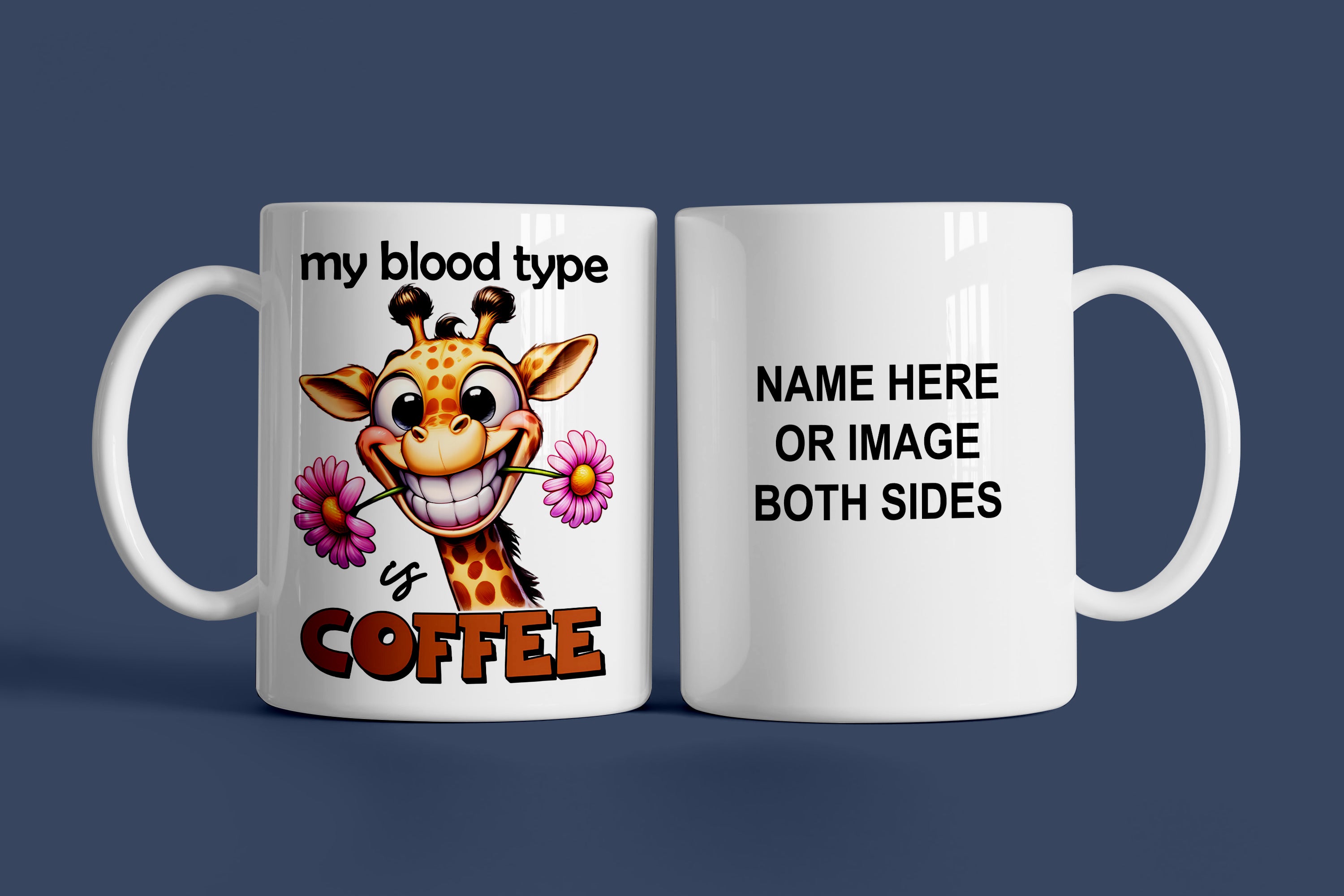My Blood Type Is Coffee Mug