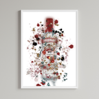 Bottle Design 2 Print