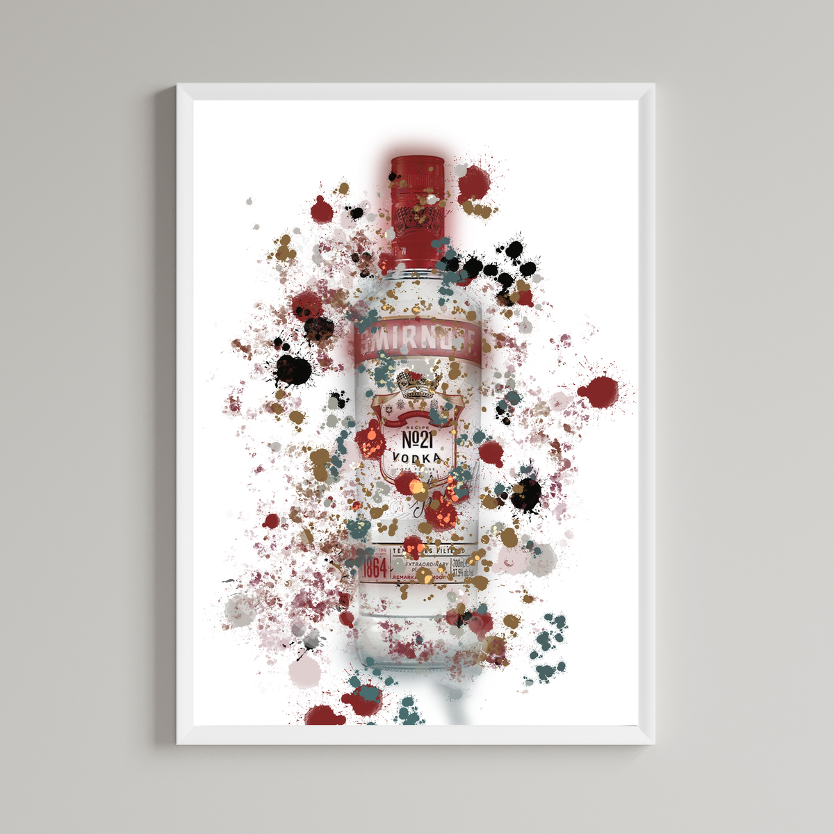 Bottle Design 2 Print