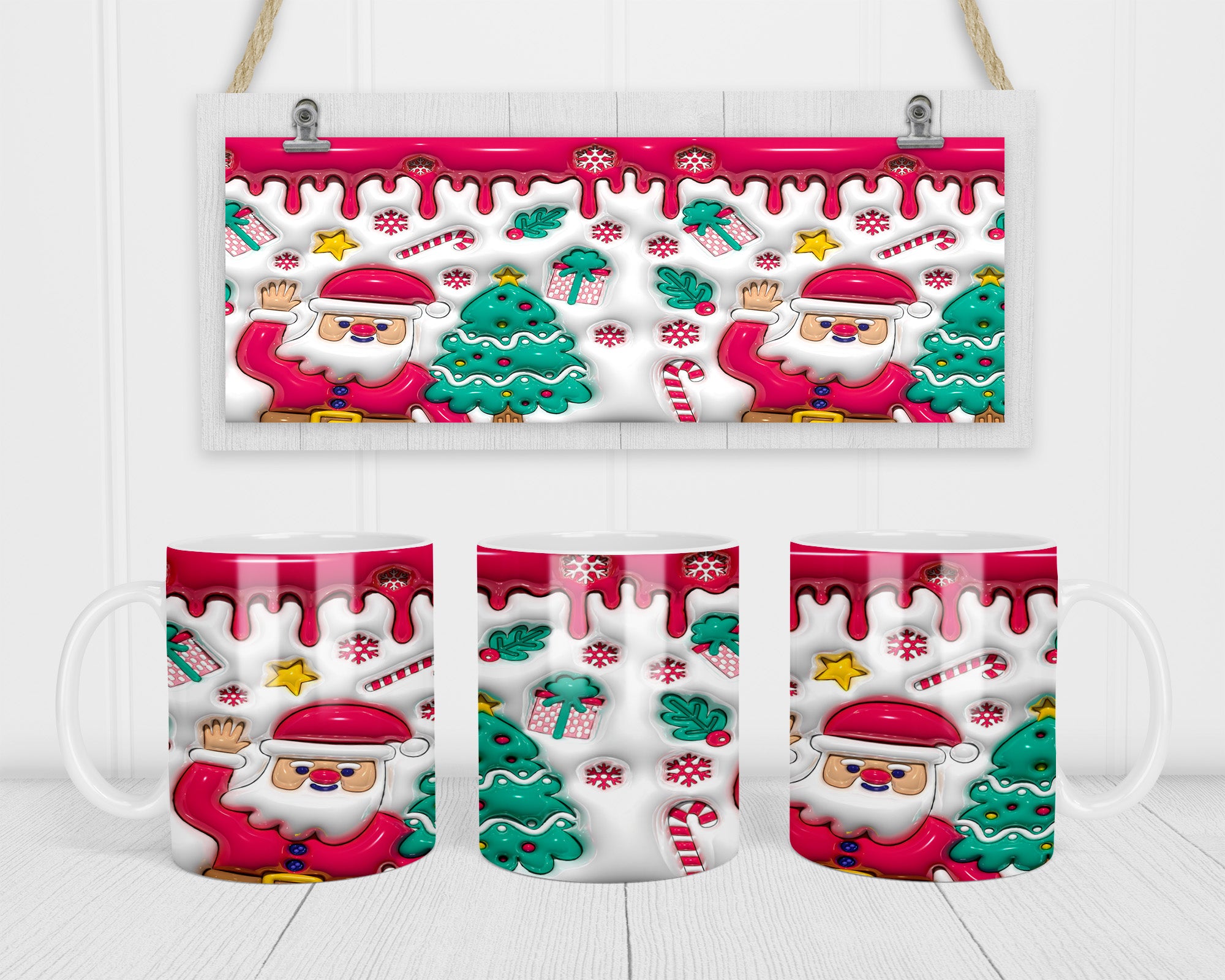 Christmas Inflated Design 2 Mug