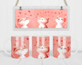 Cute Cat And Hearts Mug