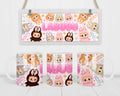 Pink Doll Cartoon Labubu Design 1 Mug