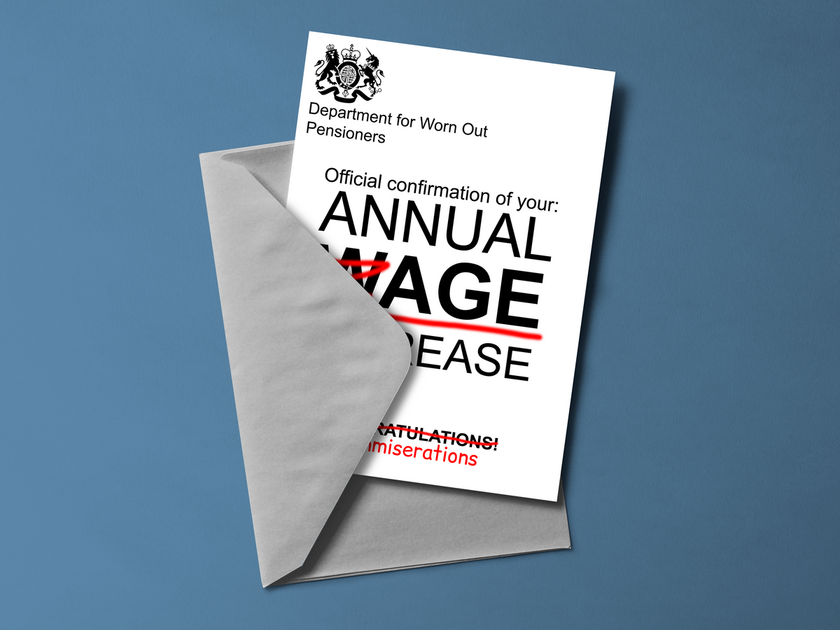 Department For Worn Out Pensioners Card