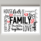 Family Wall Art Print