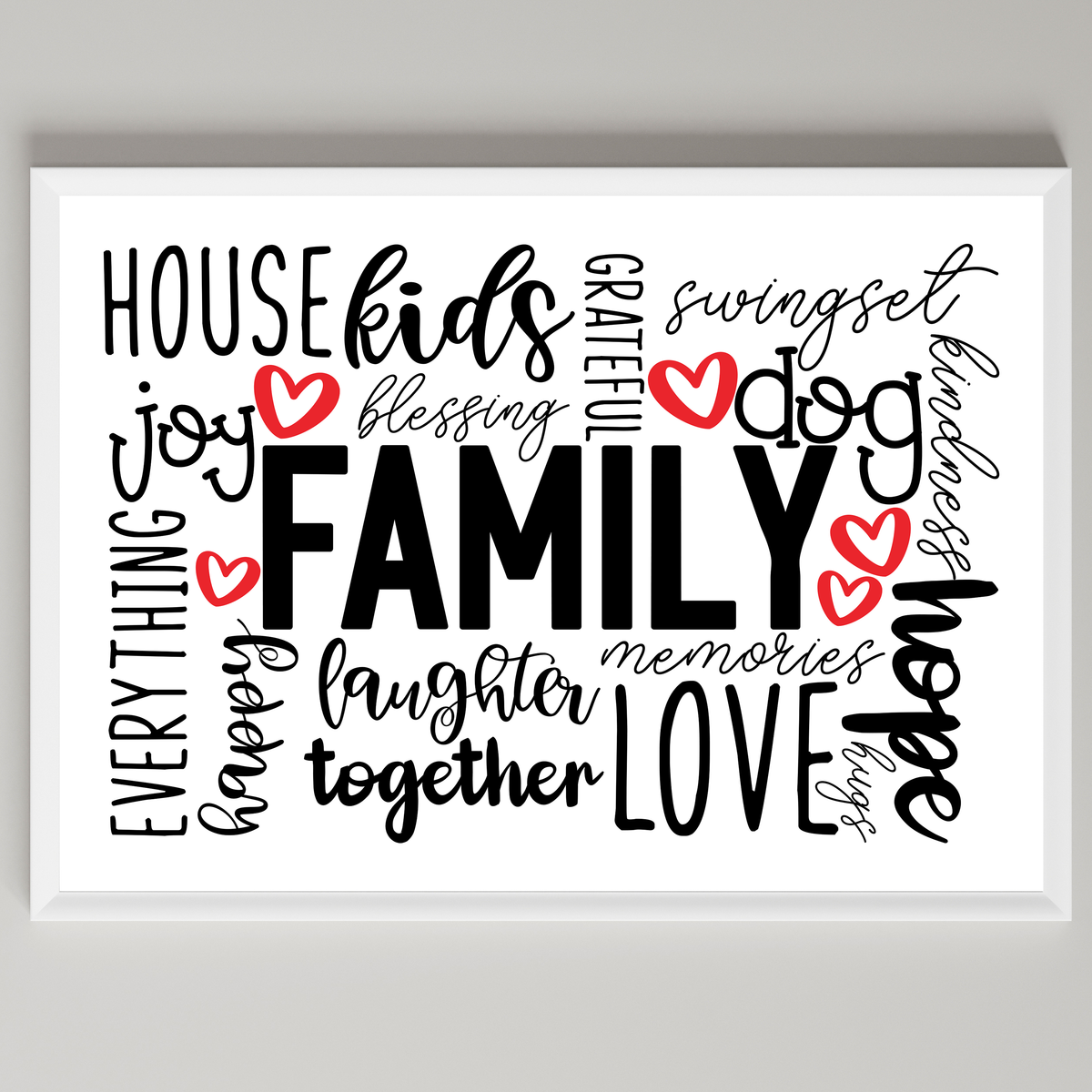 Family Wall Art Print