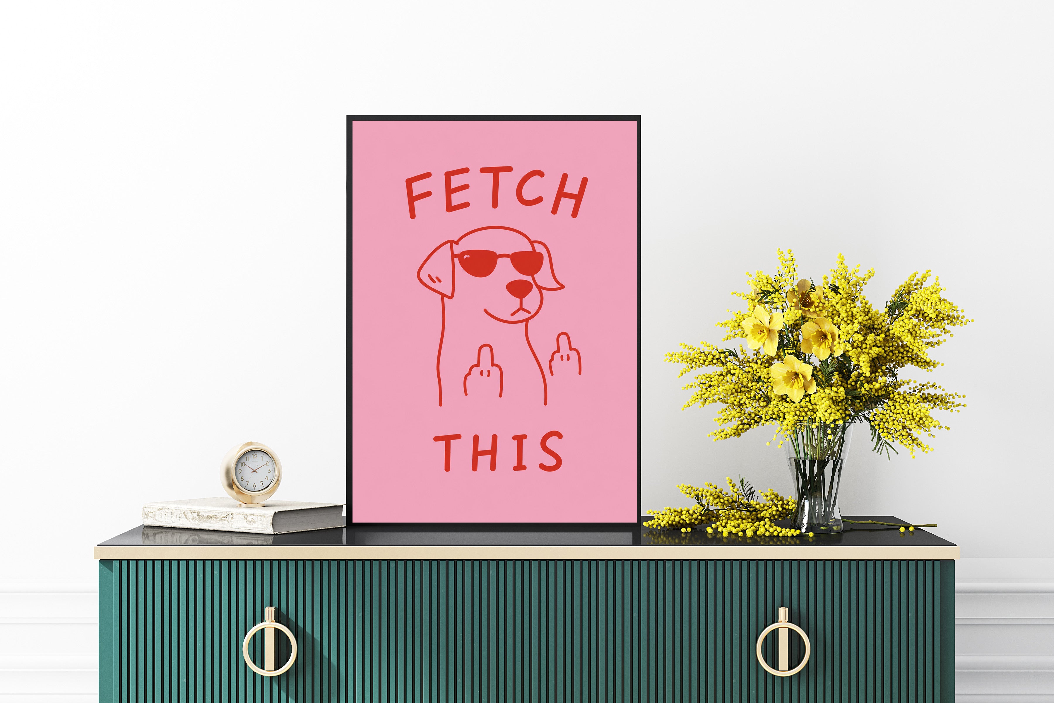 Fetch This  Wall Art Print