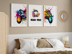 Playstation 3 Picture Wall Art Print front view - printed product by Perrys Prints