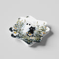 Ghost And Cat Coaster