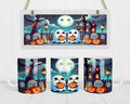Ghost House Halloween Mug