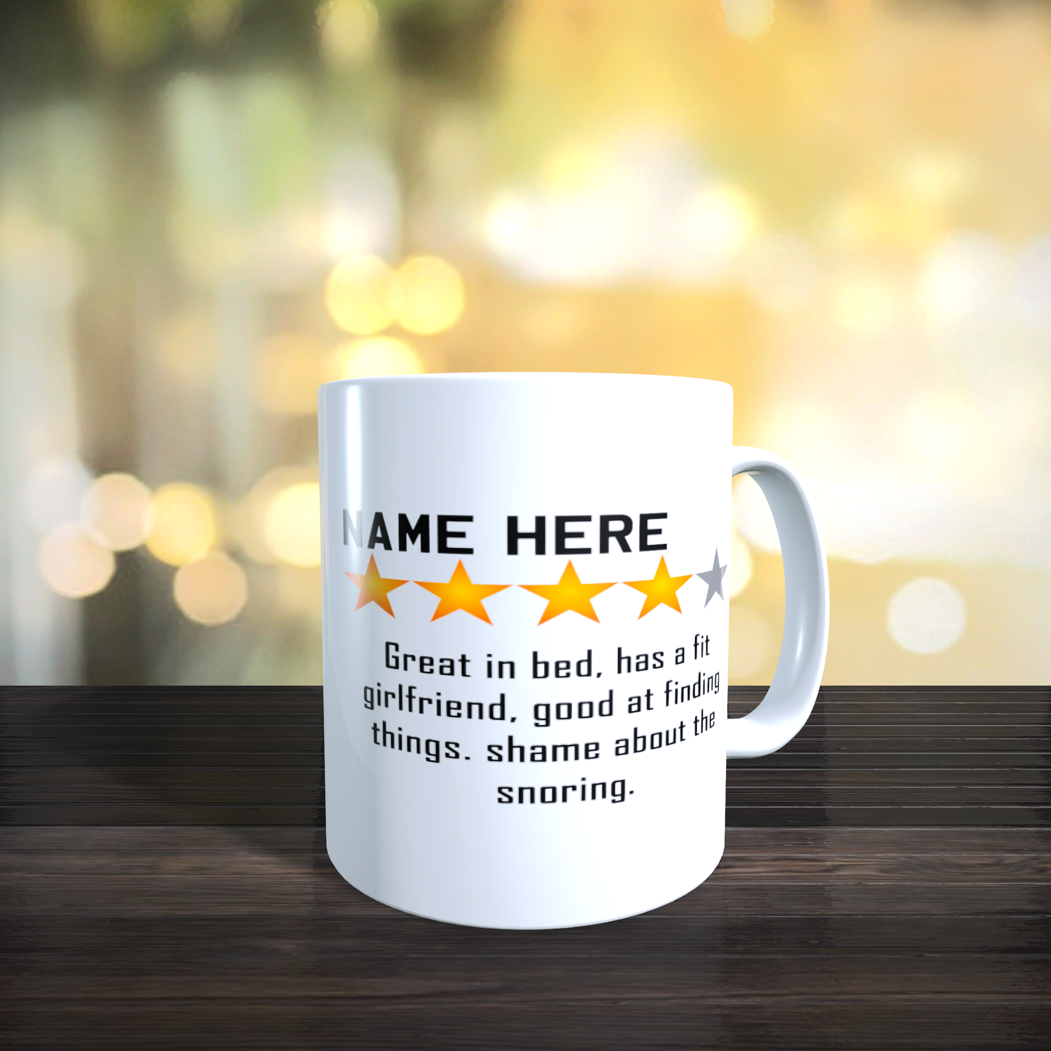 Great In Bed Girlfriend Mug