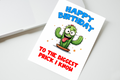 Happy Birthday Biggest Prick I Know Personalised Birthday Card