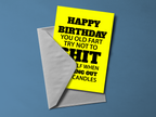 Happy Birthday You Old Fart Card