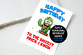 Happy Birthday Biggest Prick I Know Personalised Birthday Card