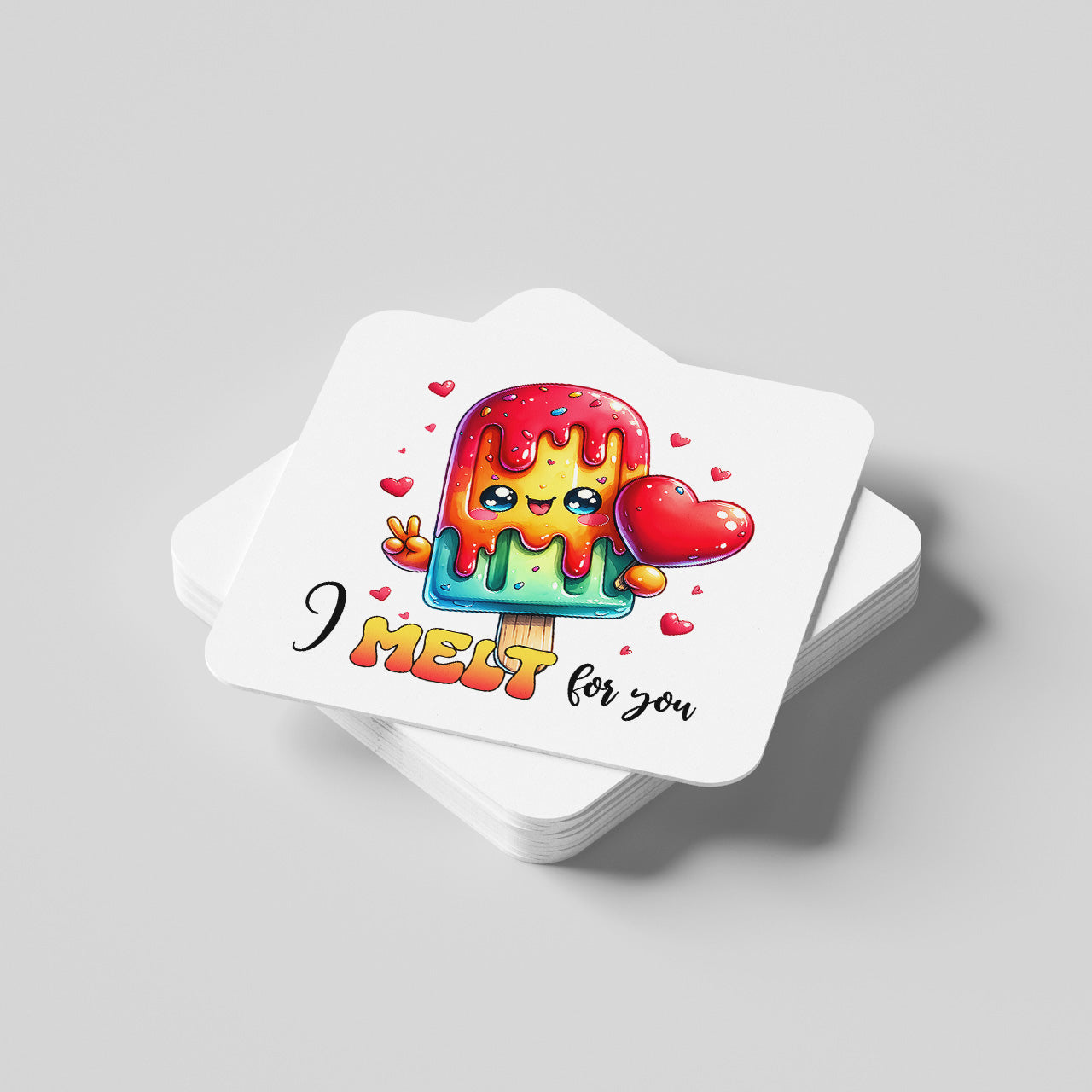 Funny Food Puns Coasters