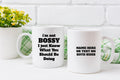 I'm Not Bossy I Just Know What You Should Be Doing Funny Mug