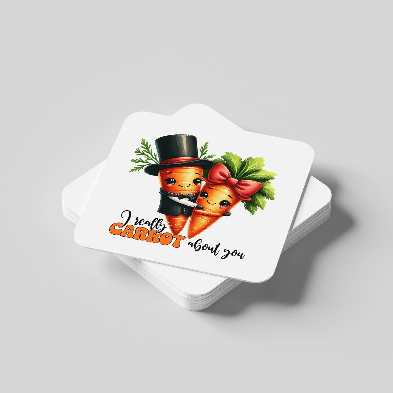 Funny Food Puns Coasters