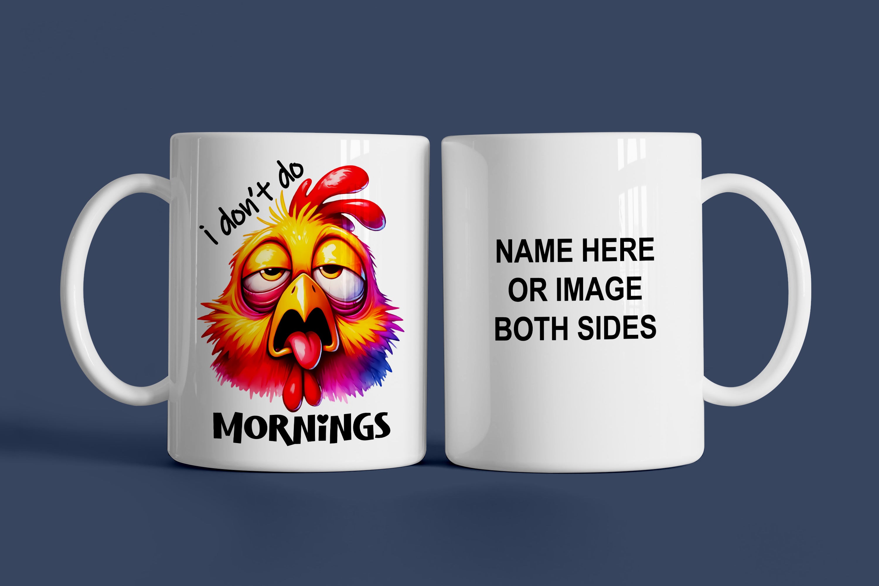 I Don't Do Mornings Mug
