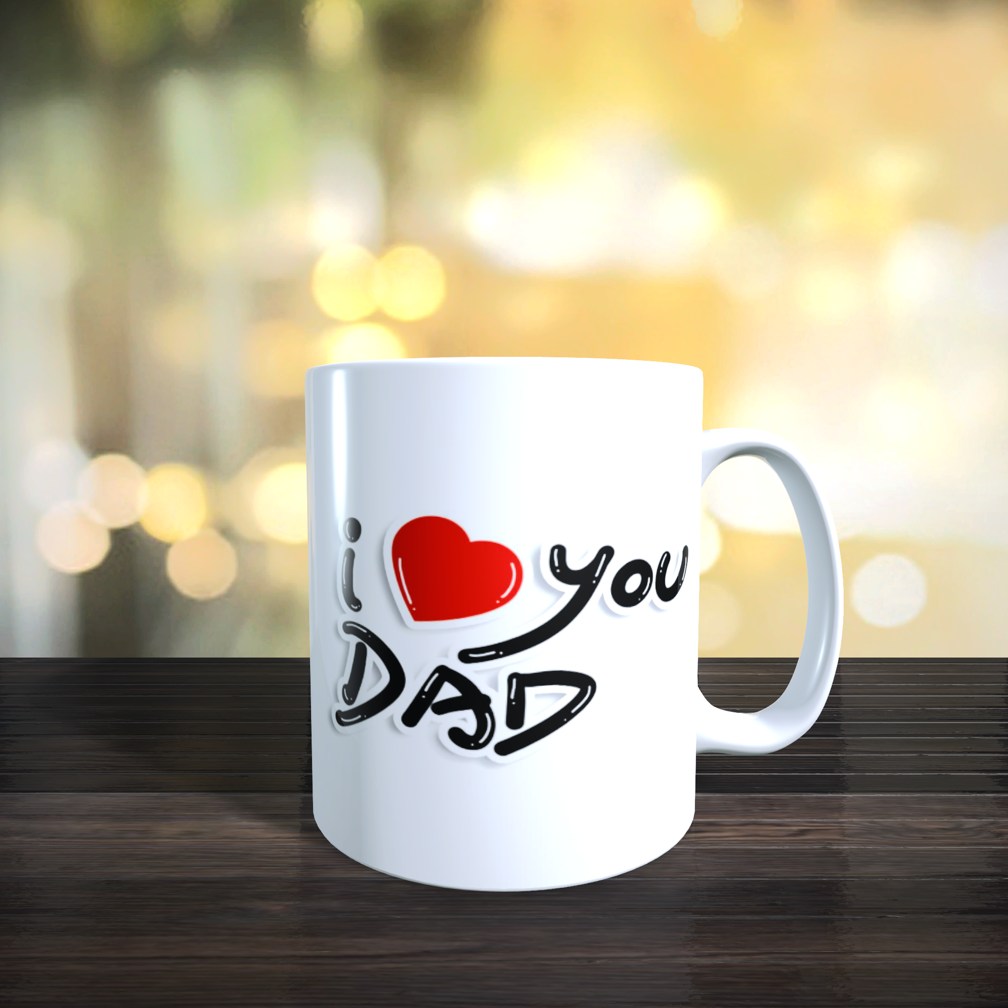 I Love You Dad Mug