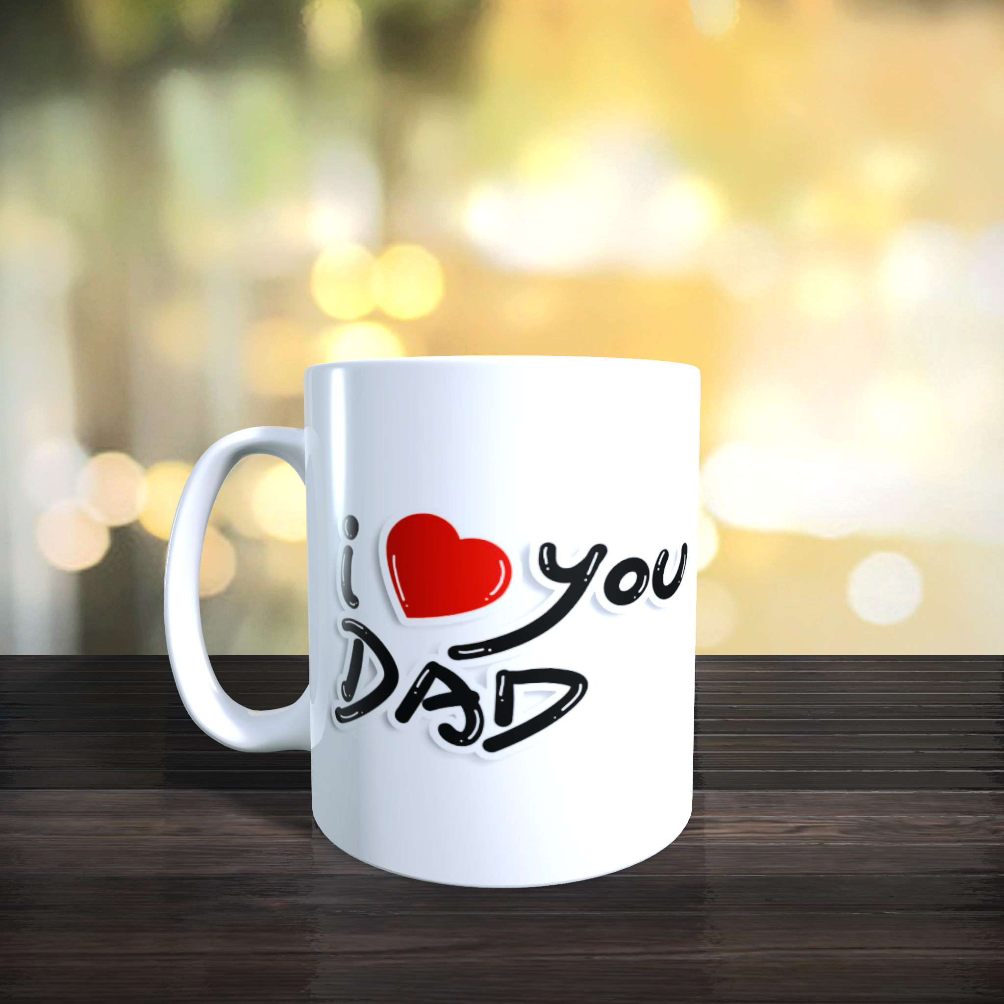 I Love You Dad Mug