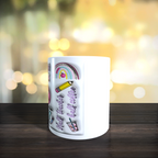 It's A Good Day To Teach 3D Mug back view - white ceramic printed mug by Perrys Prints