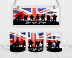 Lest We Forget 10/11oz Mug Template Download back view - white ceramic printed mug by Perrys Prints