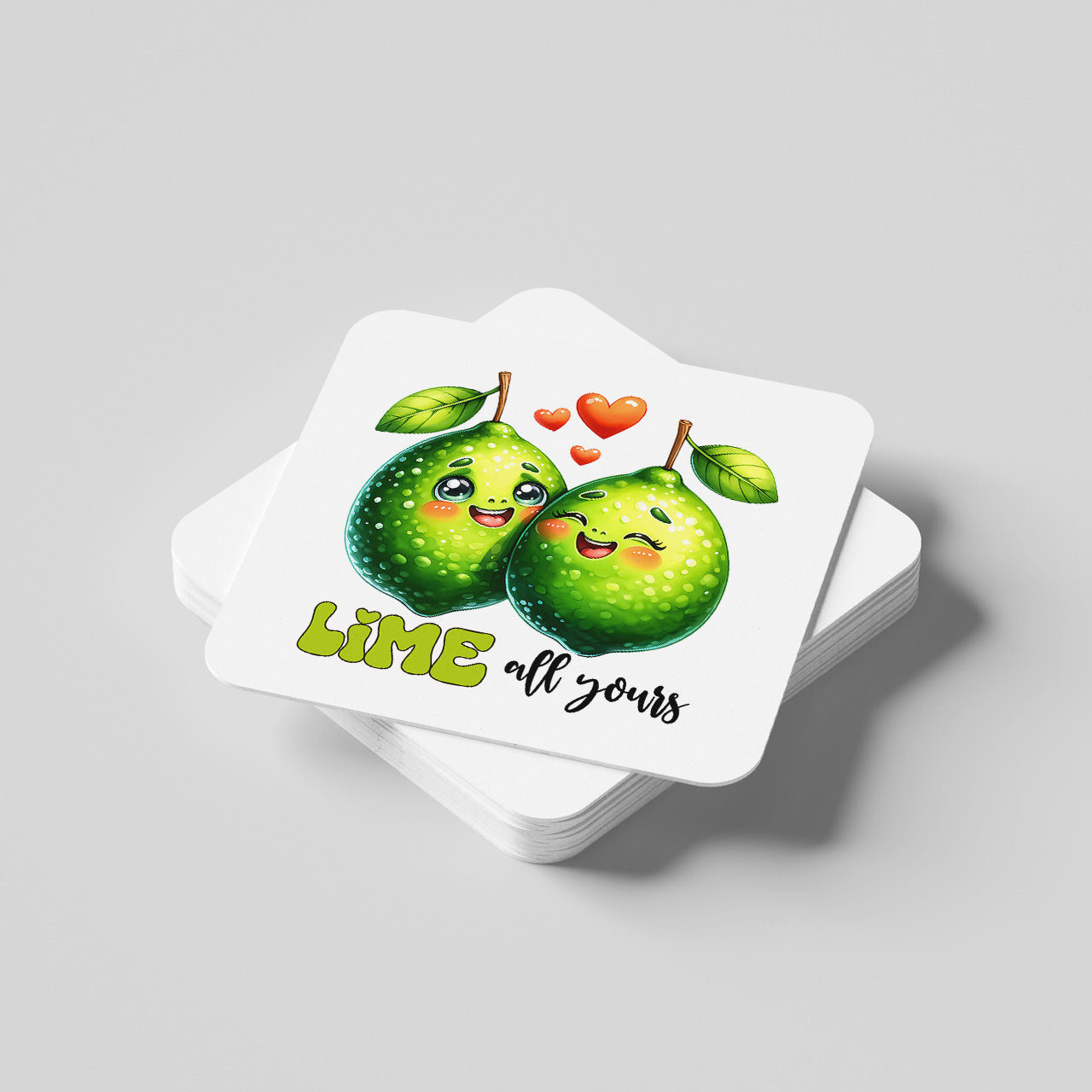 Funny Food Puns Coasters