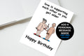 Love Is Supporting Each Other As You Get Older Personalised Birthday Card