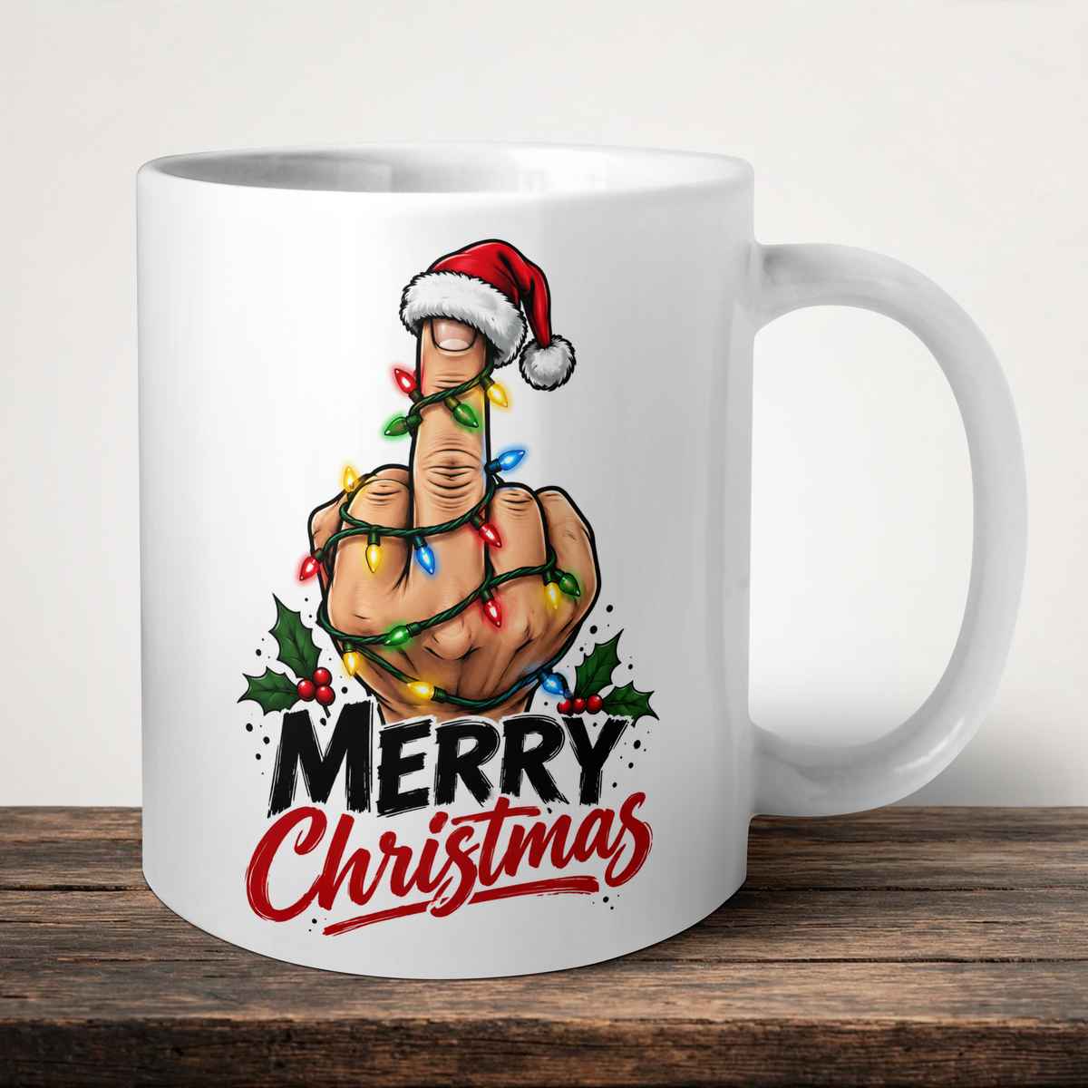 Merry Christmas, Up Yours Mug