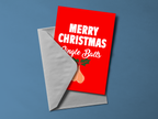 Merry Christmas Jingle Balls Funny Card