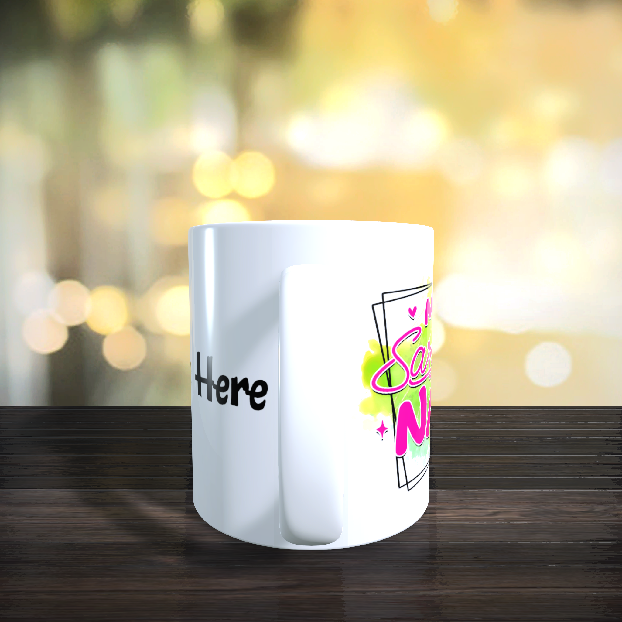 Me Sarcastic Nah Mug