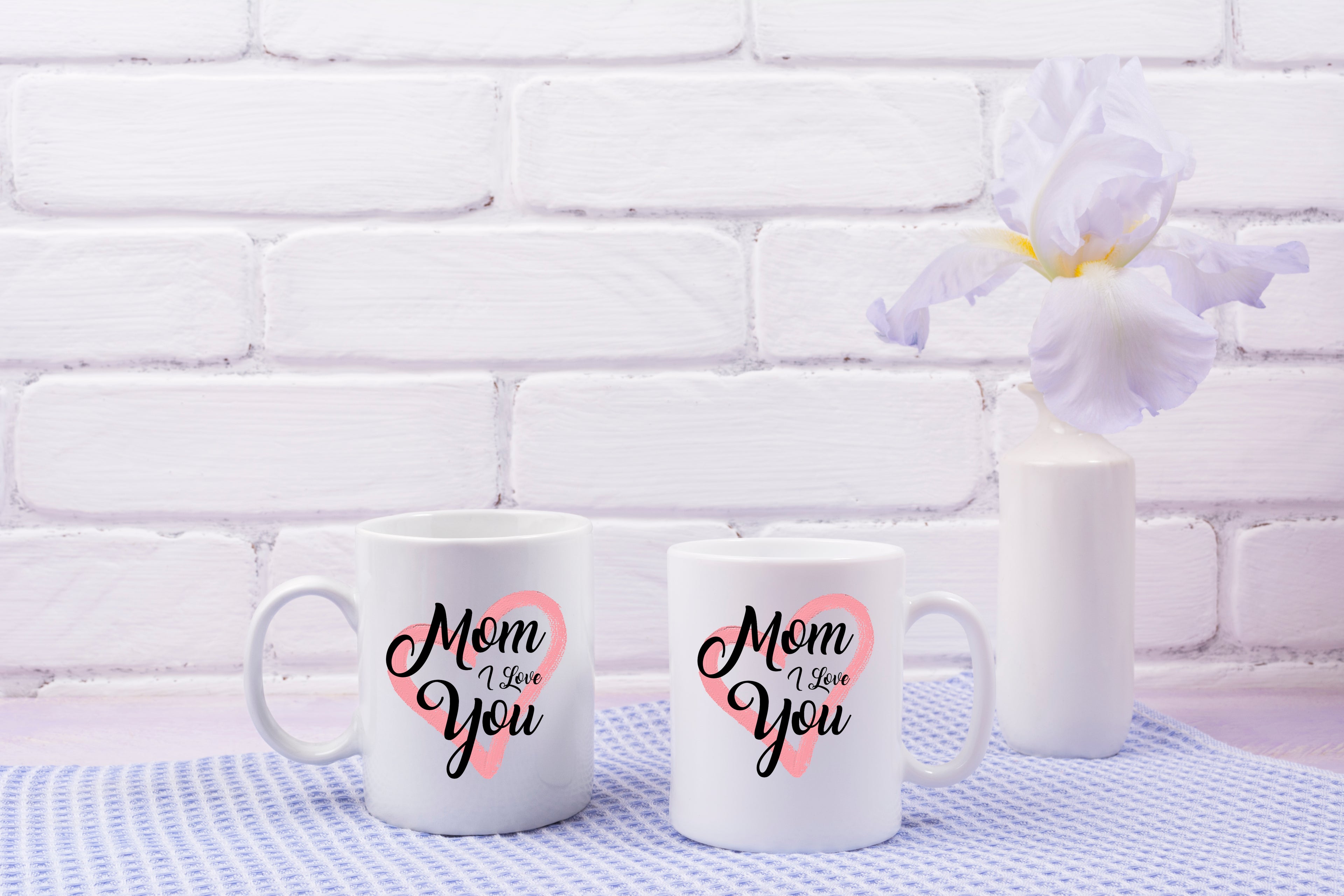 Mom I Love You Mug