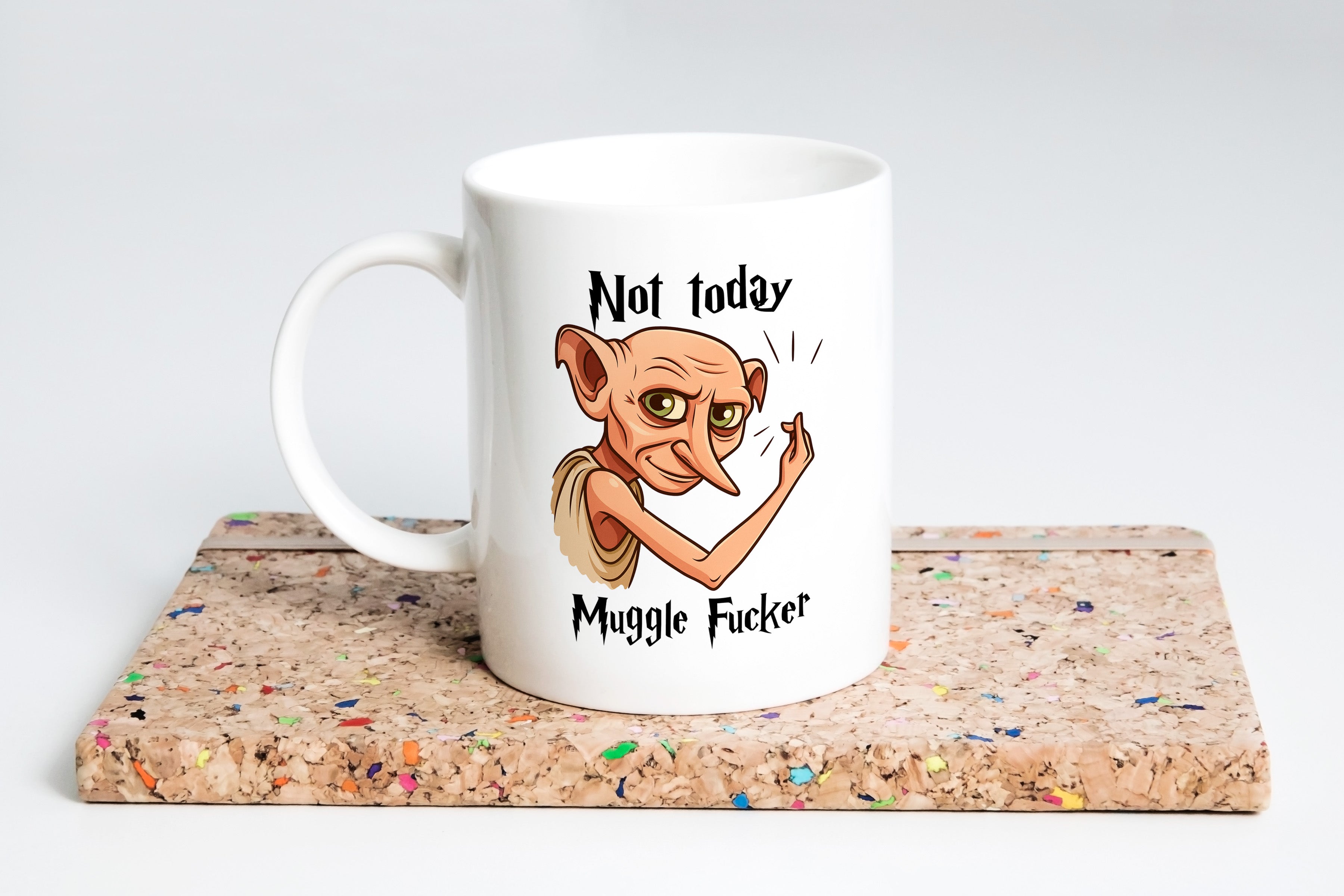 Not Today Muggle Fucker Dobby Mug