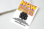 Now Thats What I Call Getting Old Card front view - funny greeting card by Perrys Prints