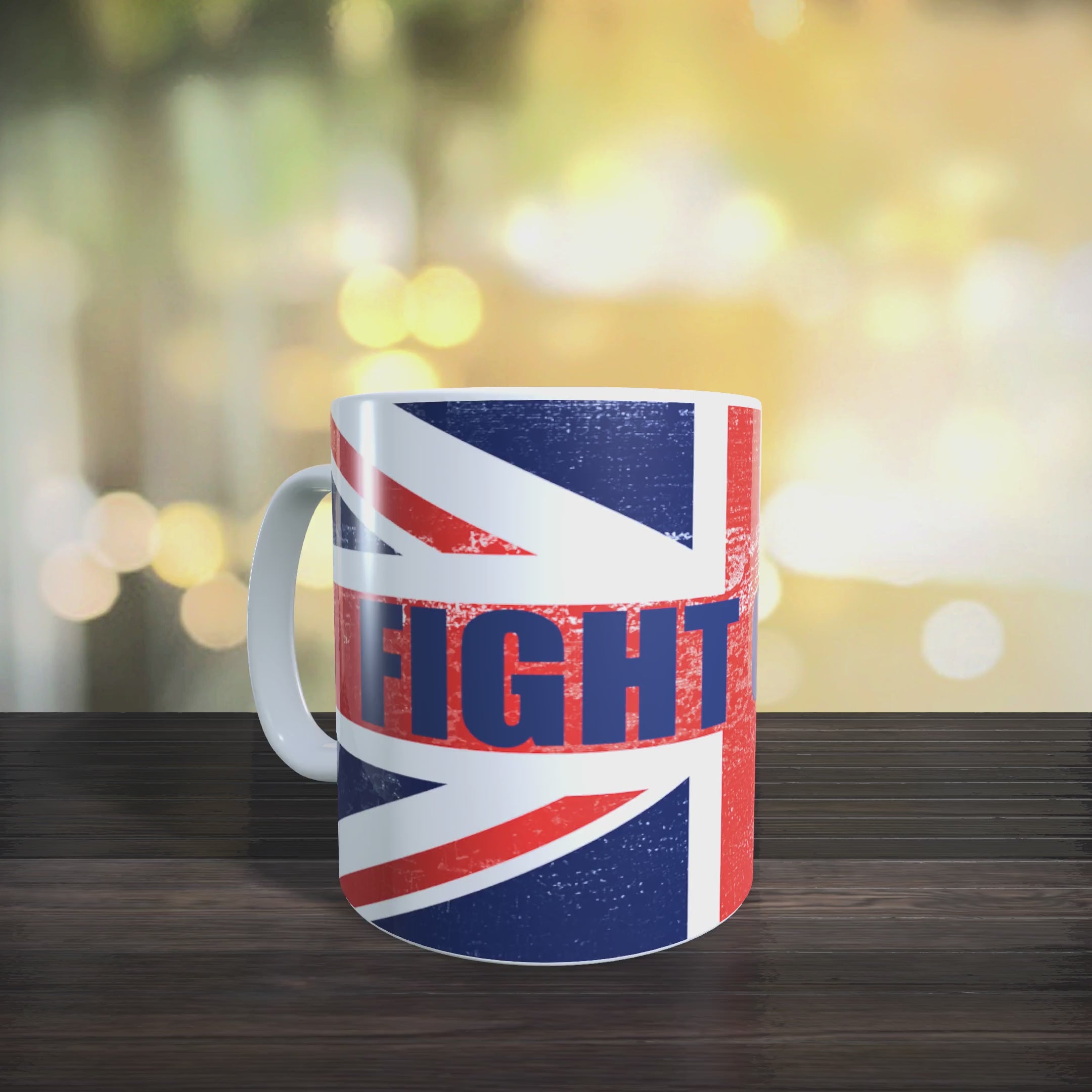 Fight Or Die United Kingdom Mug