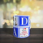 Dad Personalised 5 Picture Mug