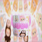 Pink Doll Cartoon 11oz Mug Bundle Png