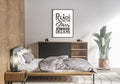 Reach For The Stars Fall In Your Dreams Print