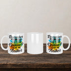 Remember When I Asked For Your Opinion Yeah Me Neither Mug back view - white ceramic printed mug by Perrys Prints
