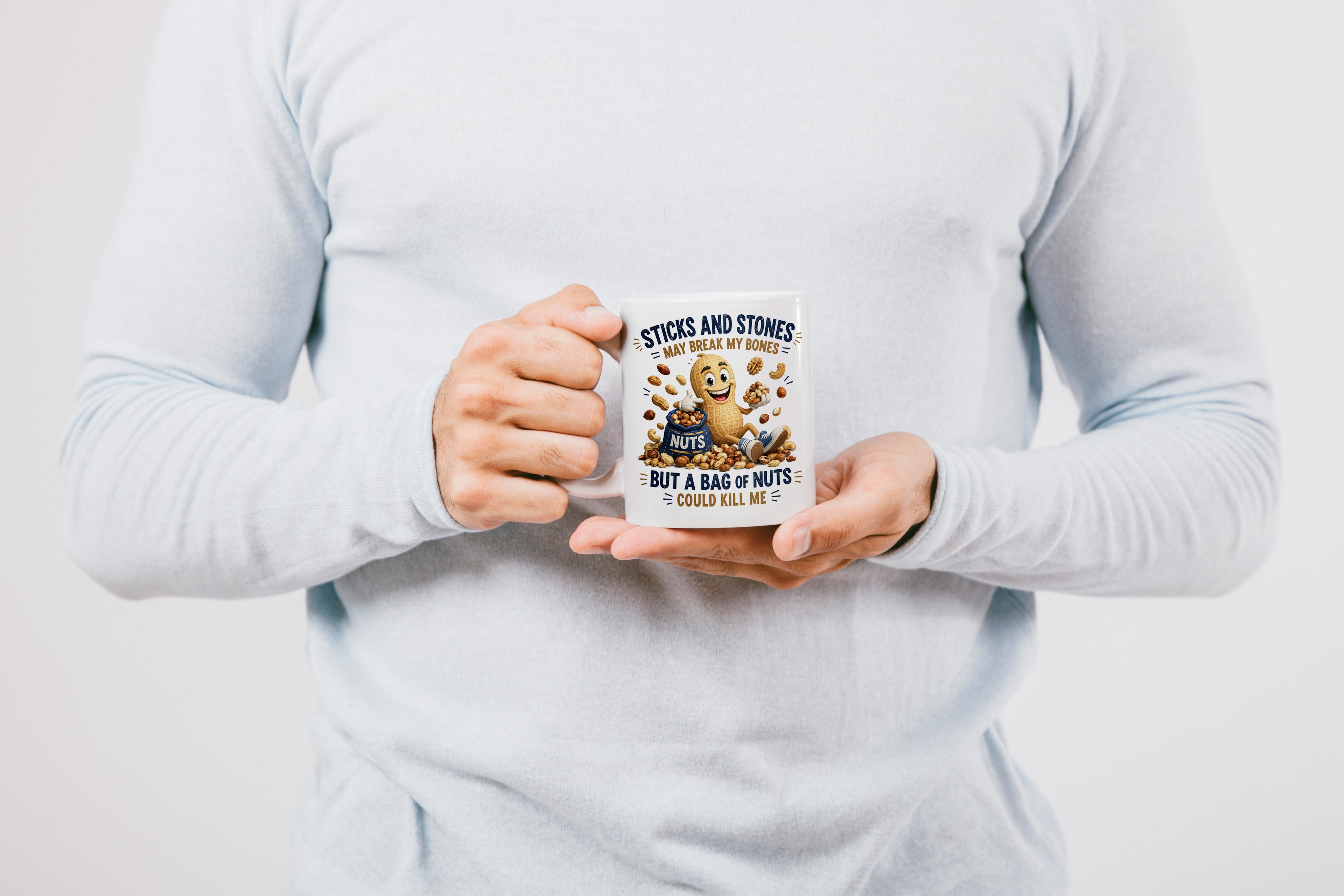 Bag Of Nuts Could Kill Me Personalised Mug