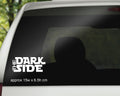 The Dark Side x2 Car Vinyl Decals