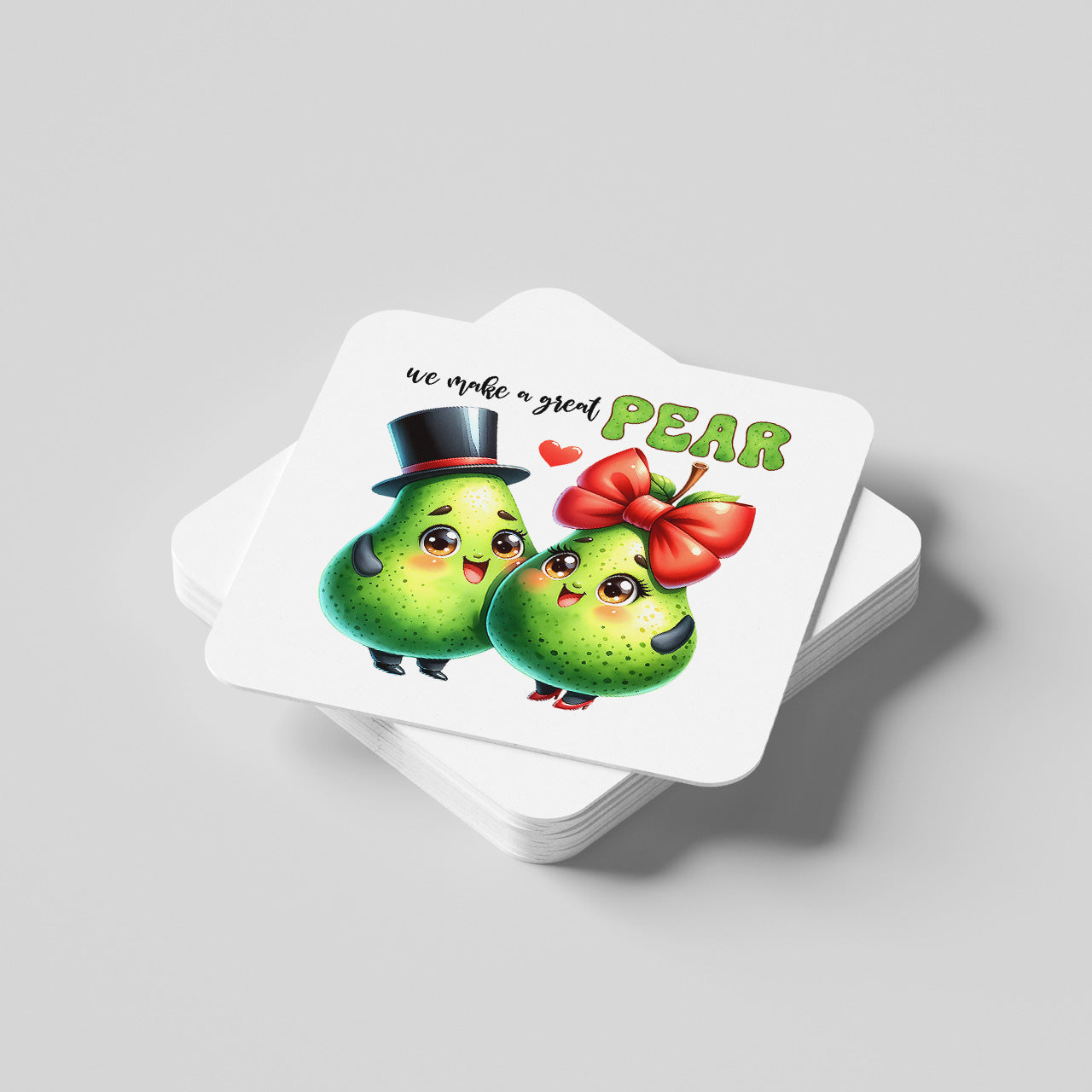 Funny Food Puns Coasters
