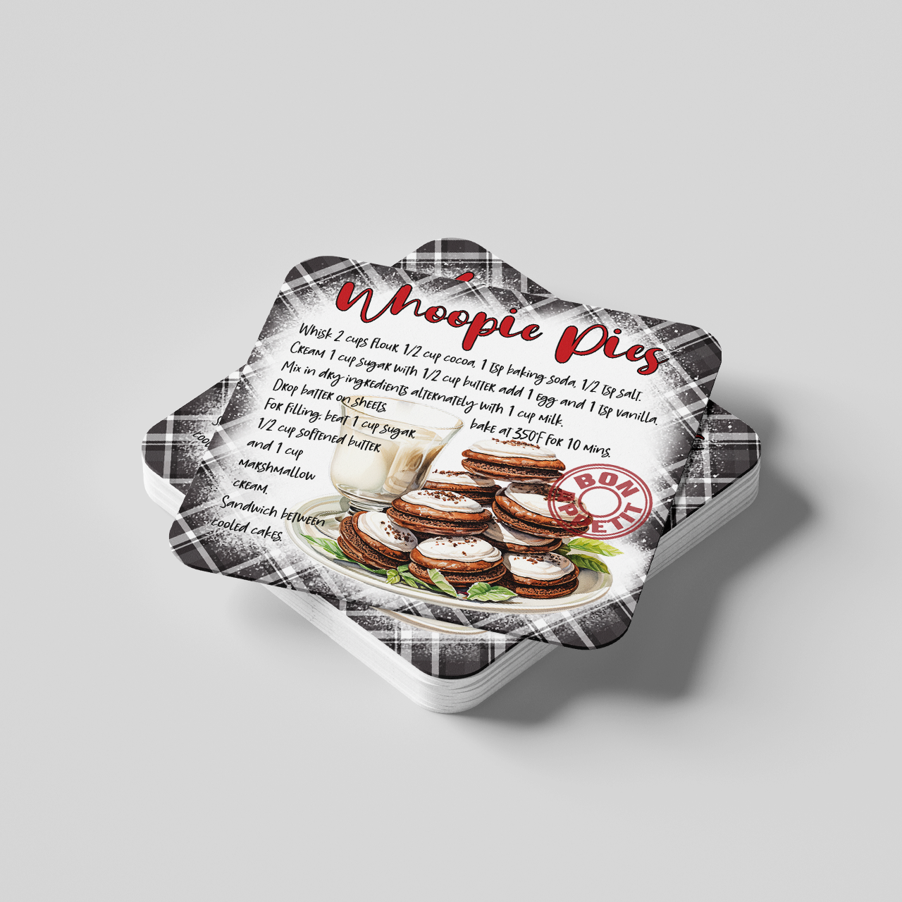 Whoopie Pies Recipe Coaster