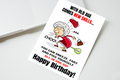 With Old Age Comes New Skills Birthday Card